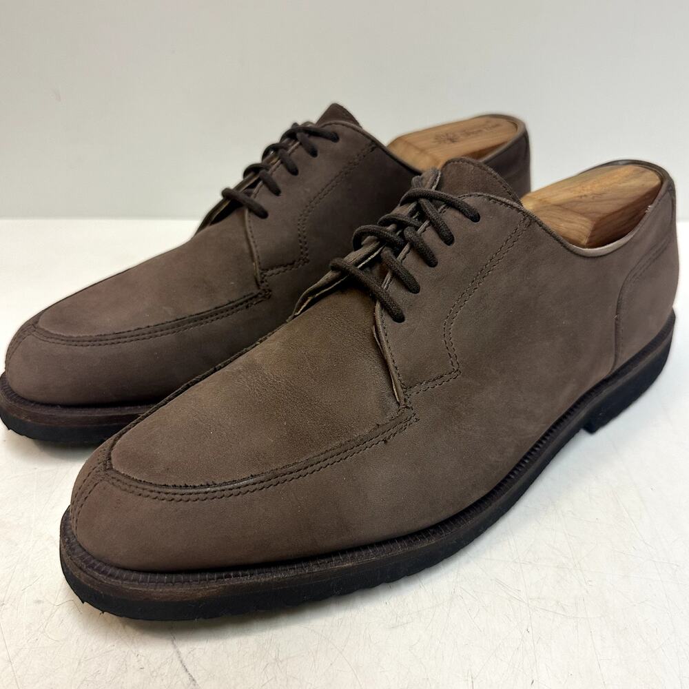 VGUC Rancourt & Co. x Cole Haan Split Toe Derby Nubuck Made in Maine USA 9 D